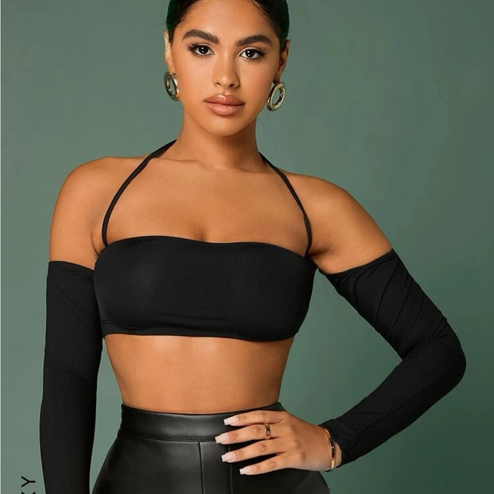 SHEIN Backless Going Out Top